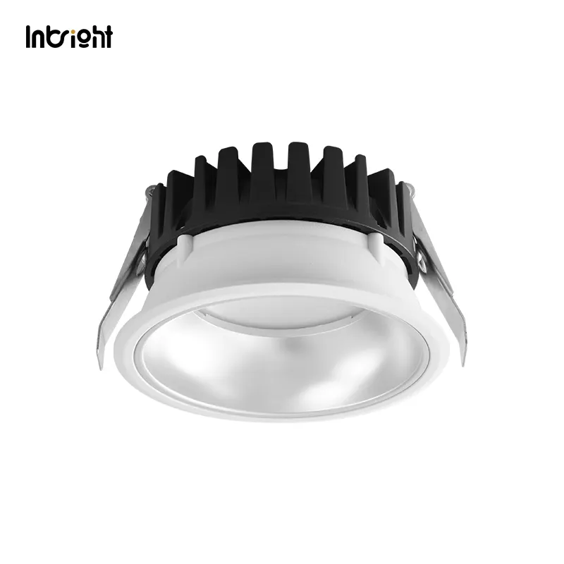 DALI 0-10V Dimmable Recessed LED Downlight 15-42W