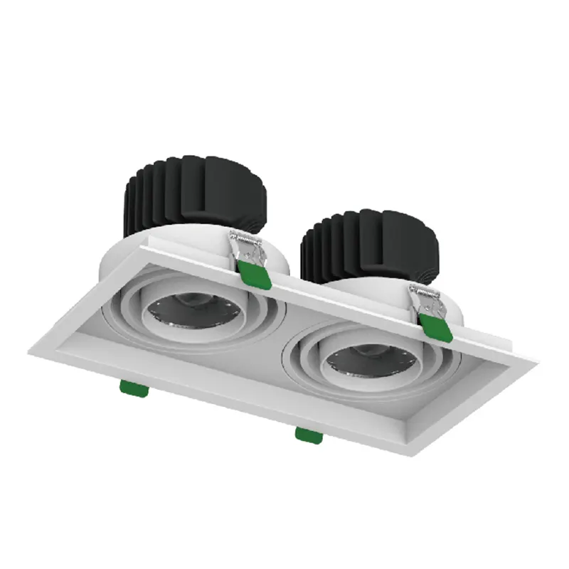 Square Aluminum LED Downlight 24-32W