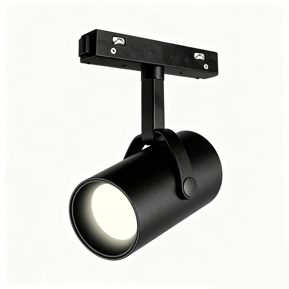 Recessed/Surface-Mounted Aluminum Magnetic LED Track Spotlight