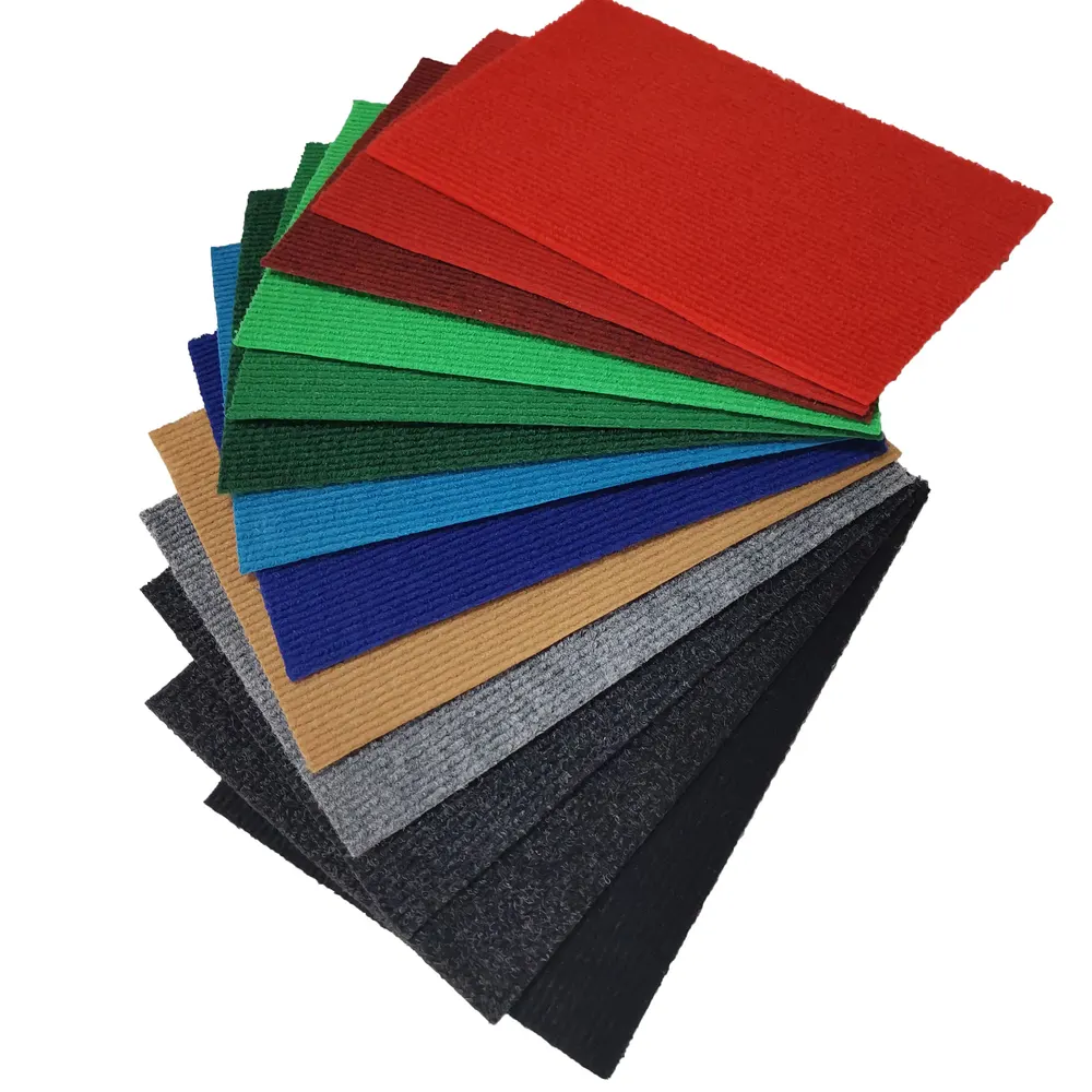 Ribbed Polyester Exhibition And Event Carpet