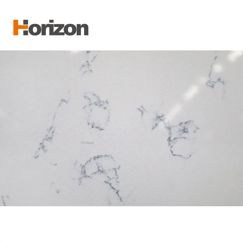White Polished Engineered Quartz Slab 3200x1600mm