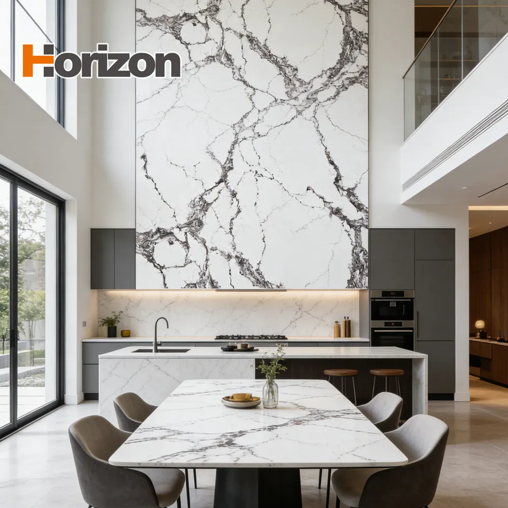 Black Engineered Quartz Slab 3200x1600mm