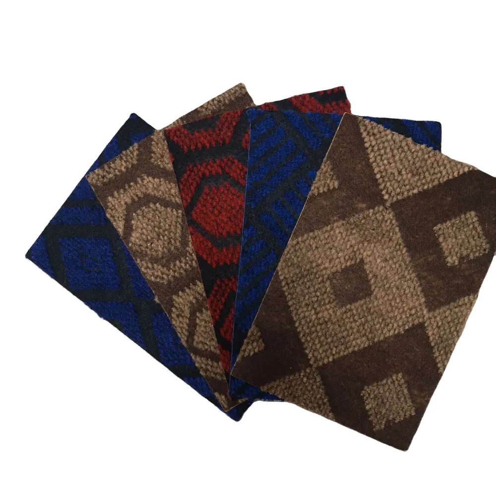 Nonwoven Needle-Punched Jacquard Polyester Exhibition And Event Carpet 1.83x25m