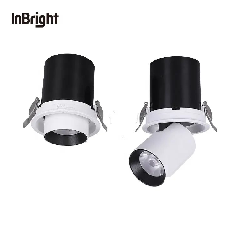 Dimmable Recessed Aluminum COB LED Downlight 7-35W