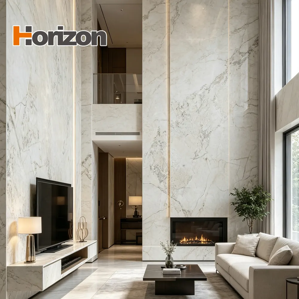 Polished Engineered Quartz Slab