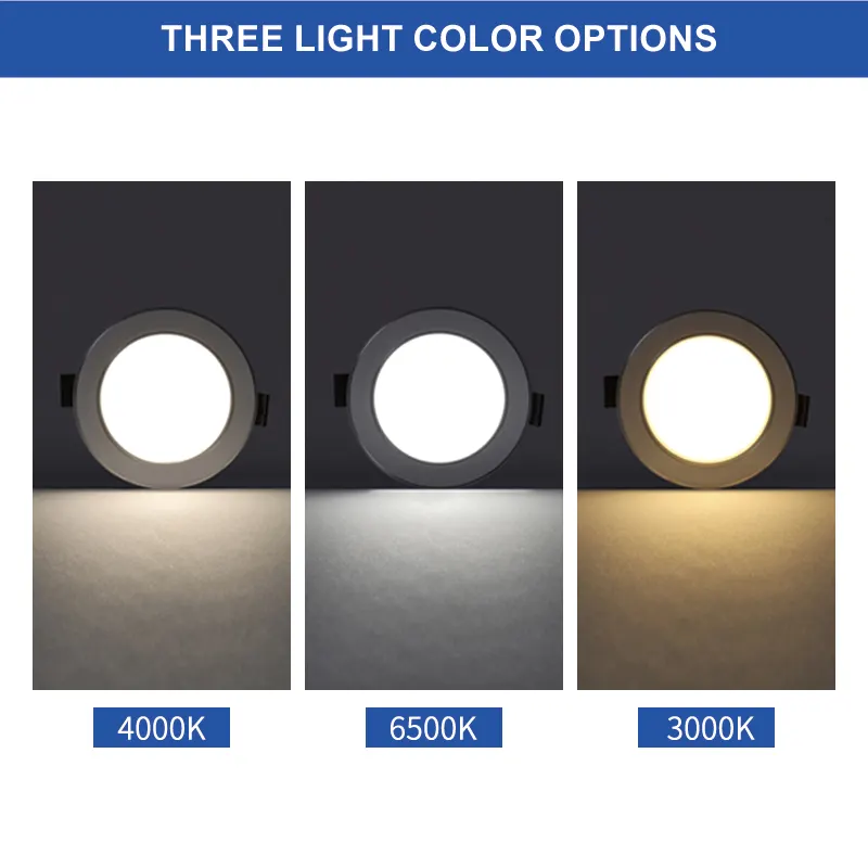 Slim Dimmable Recessed LED Downlight 5-15W