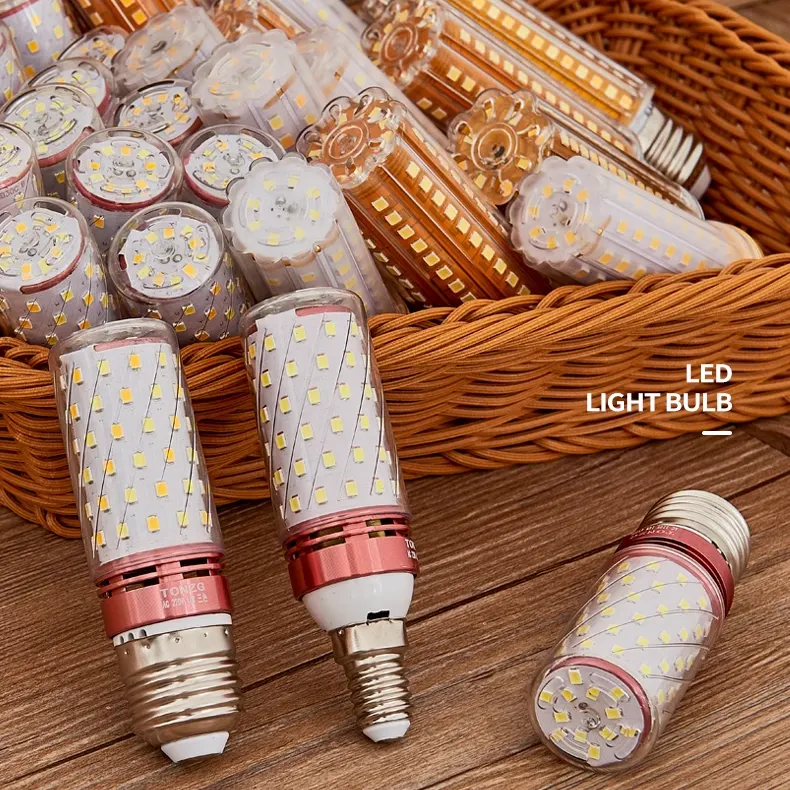 Aluminum LED Light Bulb 12-24W E14/E27 Base 3CCT Selectable