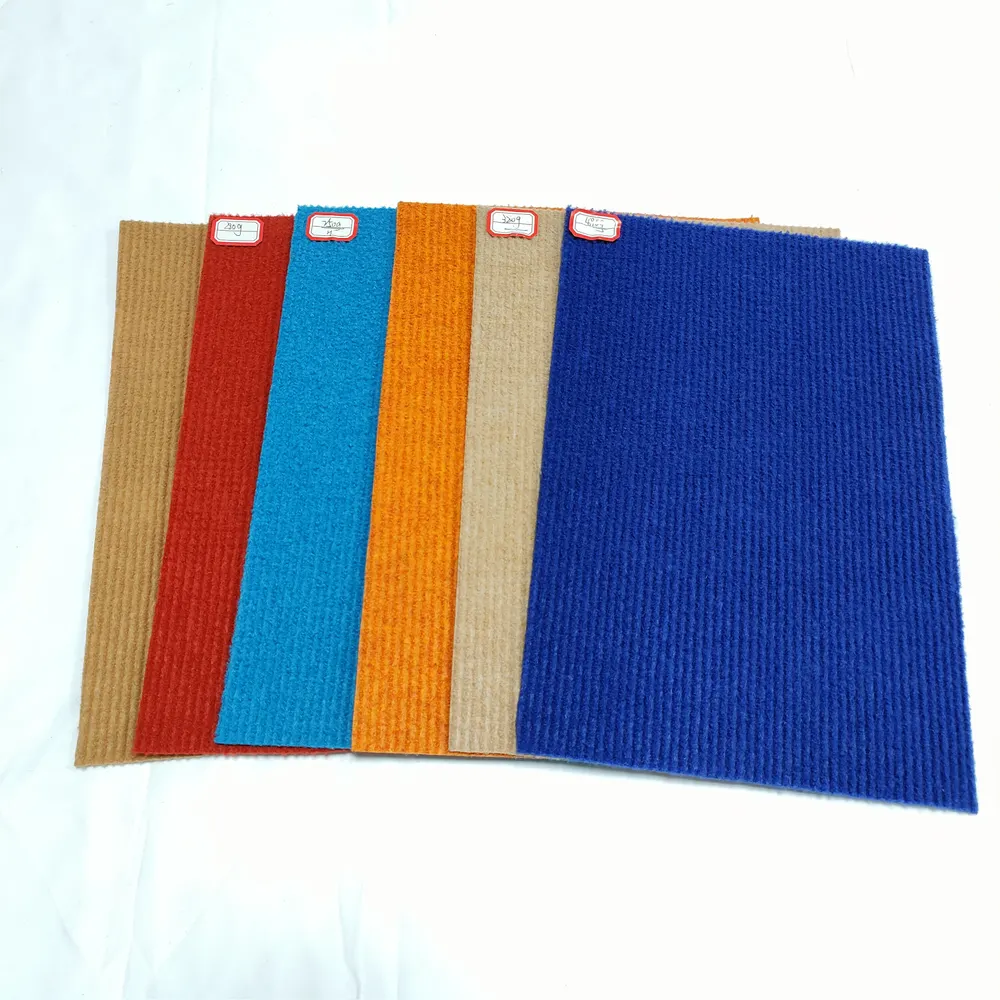 Ribbed Polyester Exhibition And Event Carpet