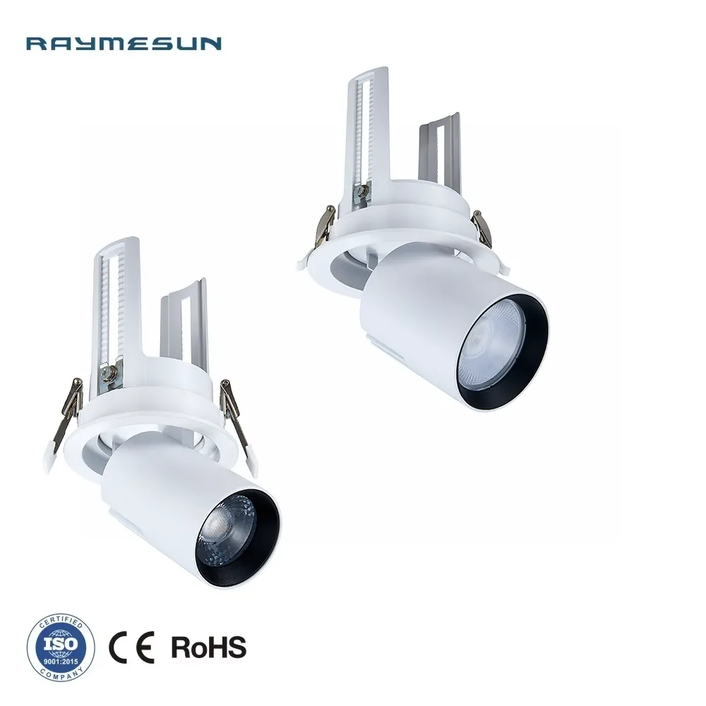 Adjustable Recessed Aluminum COB LED Downlight