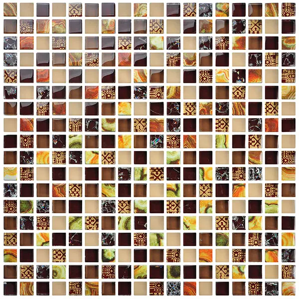 Glass Mosaic Tile 300x300mm