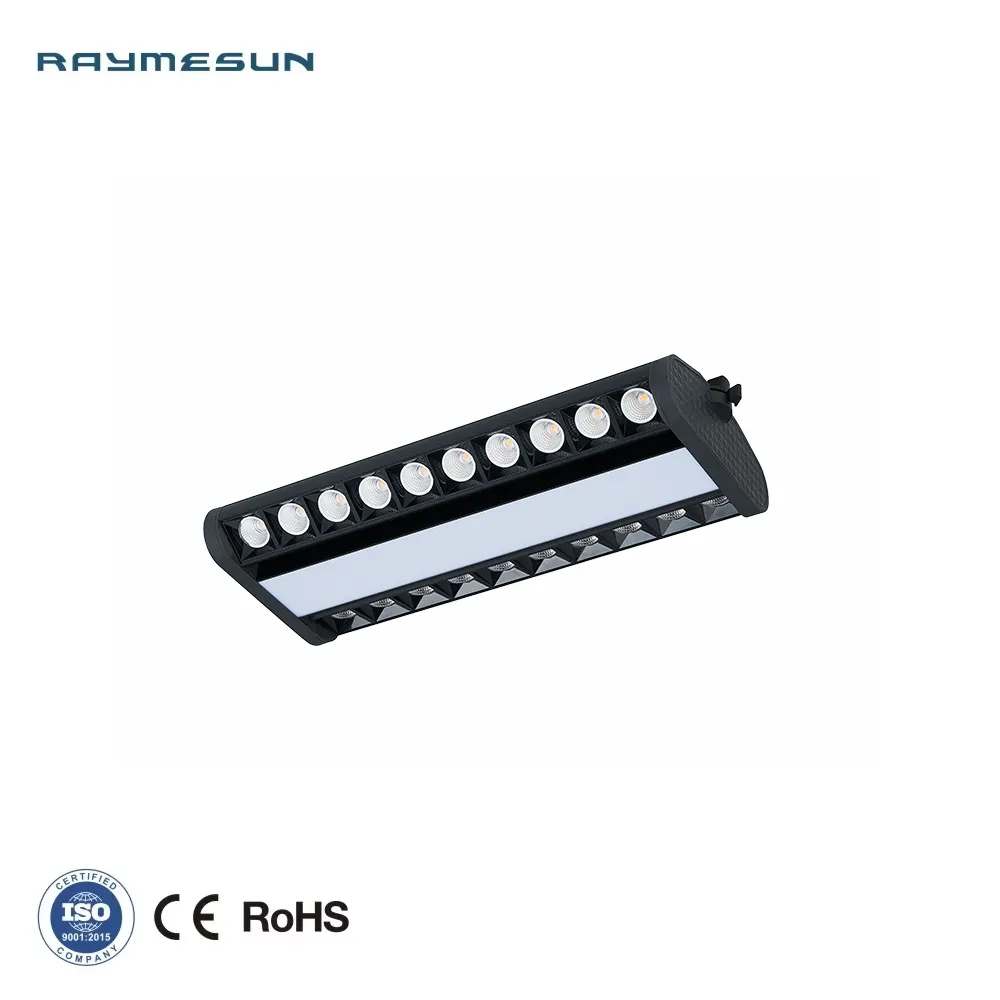 Dimmable Aluminum COB LED Track Spotlight 60W