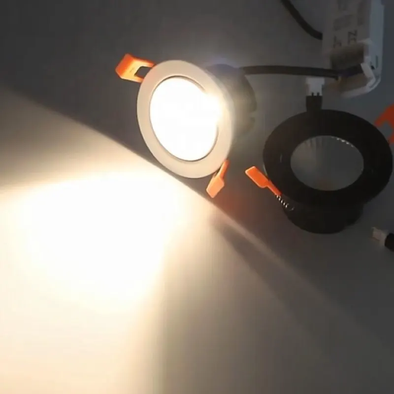 Adjustable Slim Recessed LED Downlight 3/12W 2.5in 55/85m