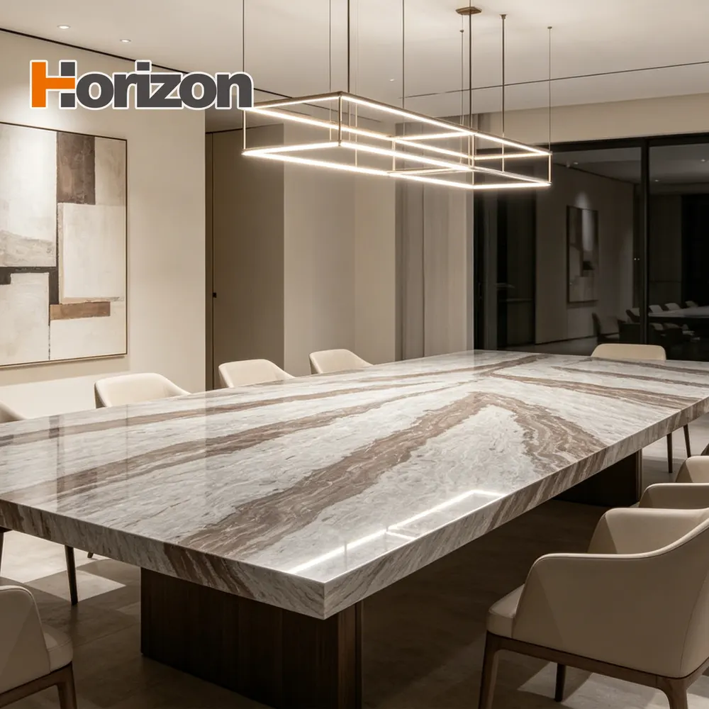 Carrara Engineered Quartz Slab 3200x1600mm