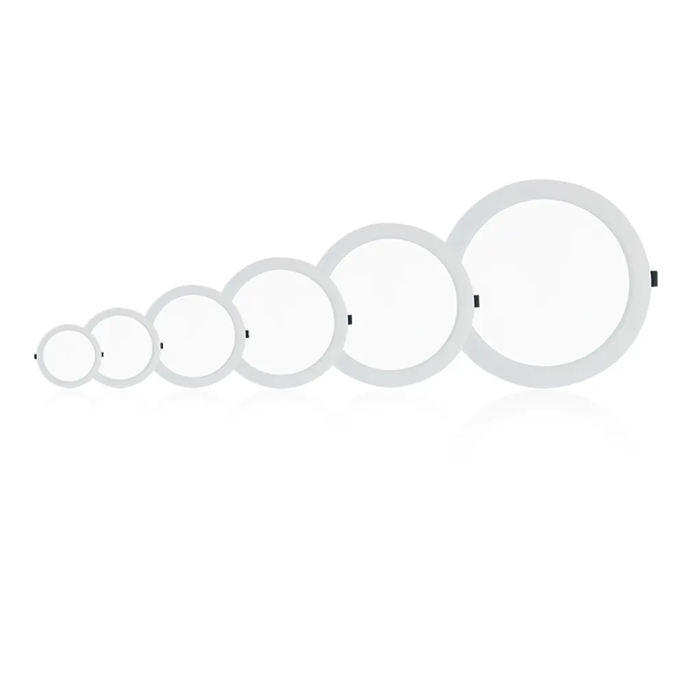 Slim Recessed Round LED Panel Light 30W/6-30W