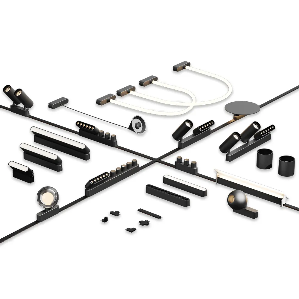 Aluminum Linear LED Pendant Light 2700K/3000K/5000K