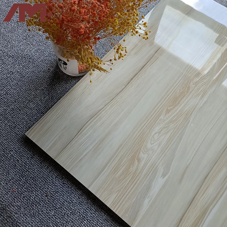Marble-Look Glazed Porcelain Floor Tile 600x600mm