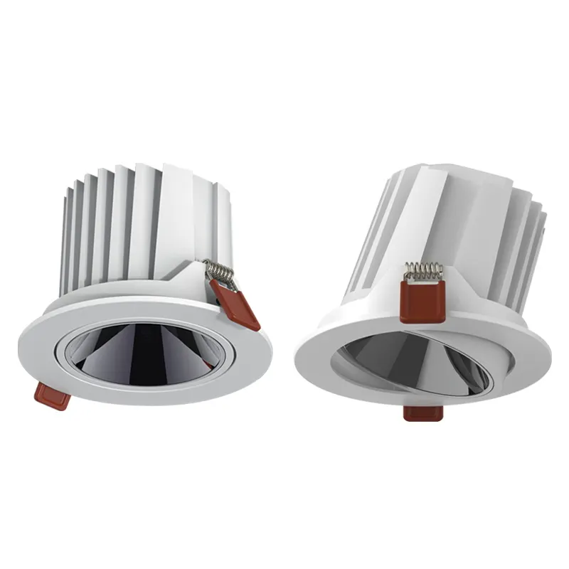 Anti-Glare Adjustable Zigbee Recessed COB LED Downlight 10-30W