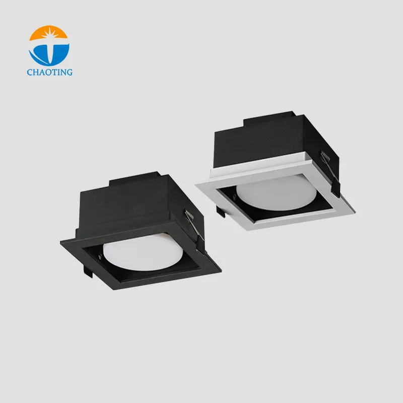 Anti-Glare Recessed Square LED Downlight 5-12W