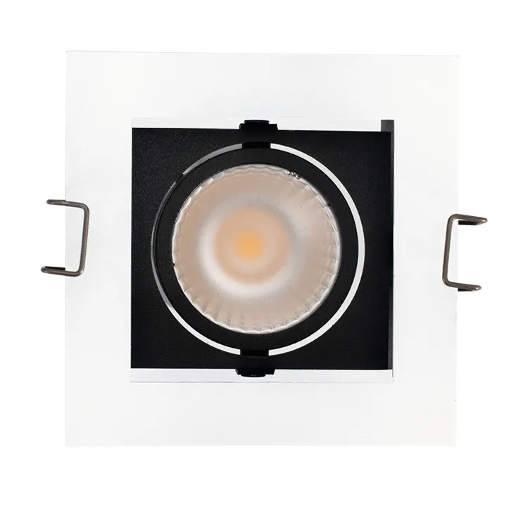 Adjustable Recessed Square COB LED Downlight 7-30W