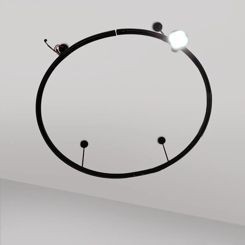 Aluminum Lighting Track Rail 1/2m