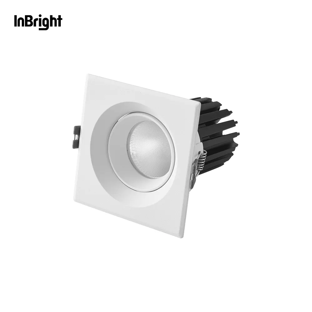 Adjustable Recessed Square LED Downlight 8-25W