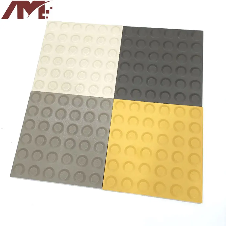 Ceramic Tactile Paving Tile 300x300mm 15mm Thick product sample