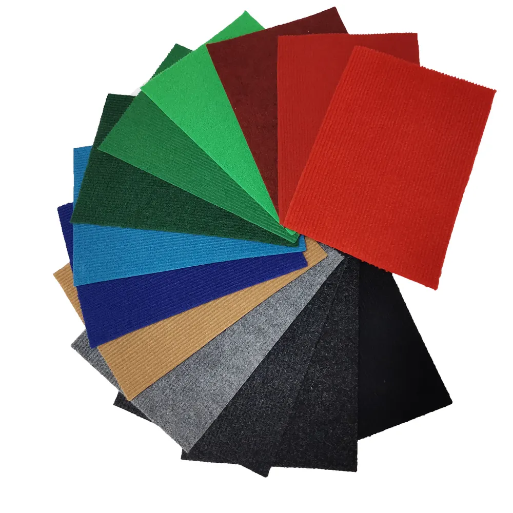 Ribbed Polyester Exhibition And Event Carpet