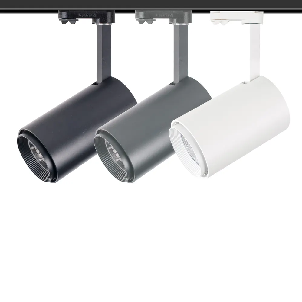Adjustable Aluminum LED Track Spotlight 15-30W