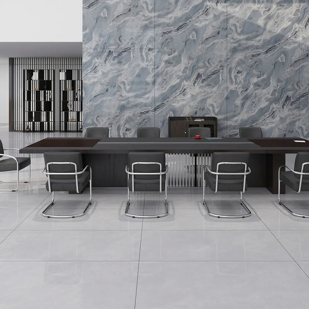 Stone-Look Polished Porcelain Floor Tile 750x1500mm