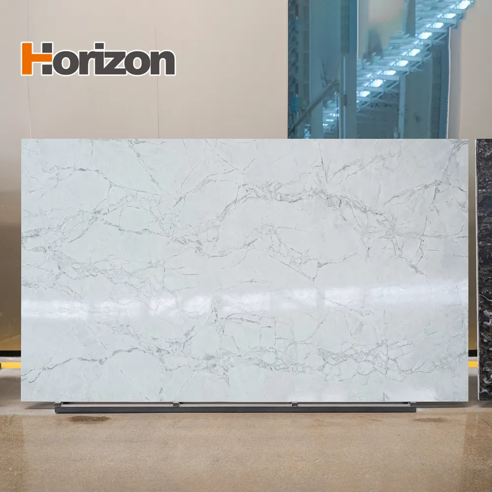 Polished Engineered Quartz Slab