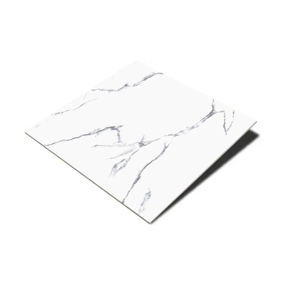 Stone-Look Polished Porcelain Floor Tile 600x600mm