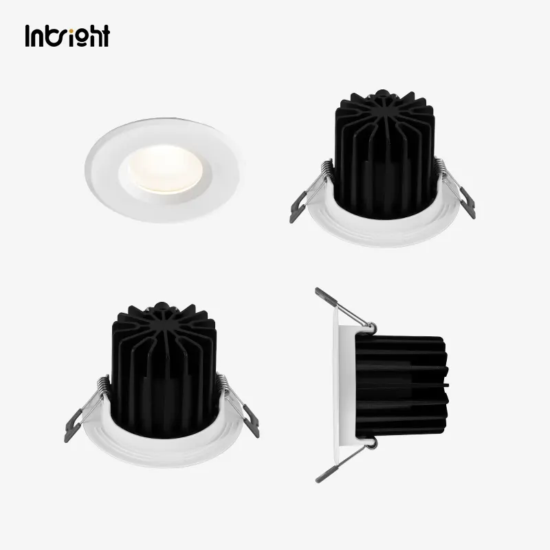 Recessed Aluminum LED Downlight 10-25W IP65