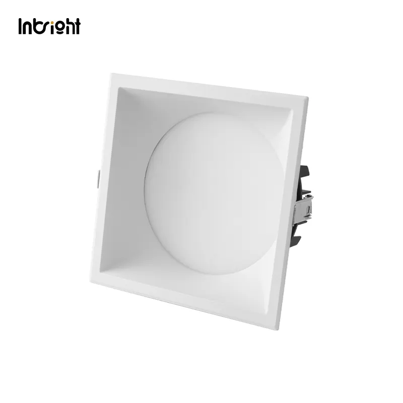 Recessed Square Aluminum LED Downlight 20-42W