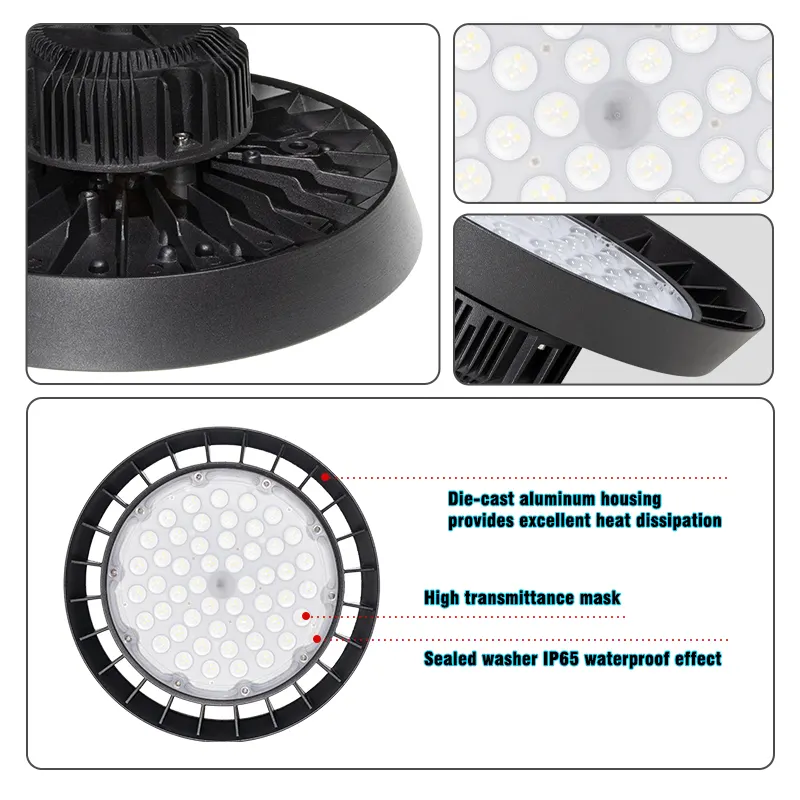 Aluminum UFO LED High Bay Light 100-300W