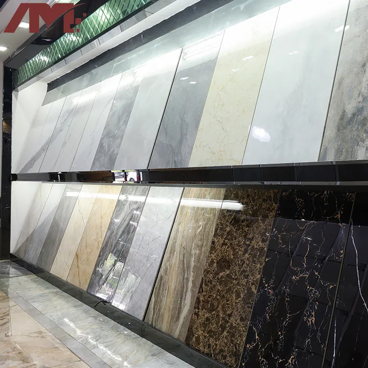 Marble-Look Polished Sintered Stone Slab 1200x600mm