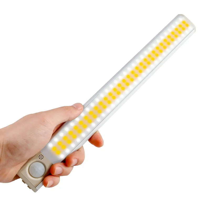 Motion-Sensor Rechargeable Aluminum LED Cabinet Light