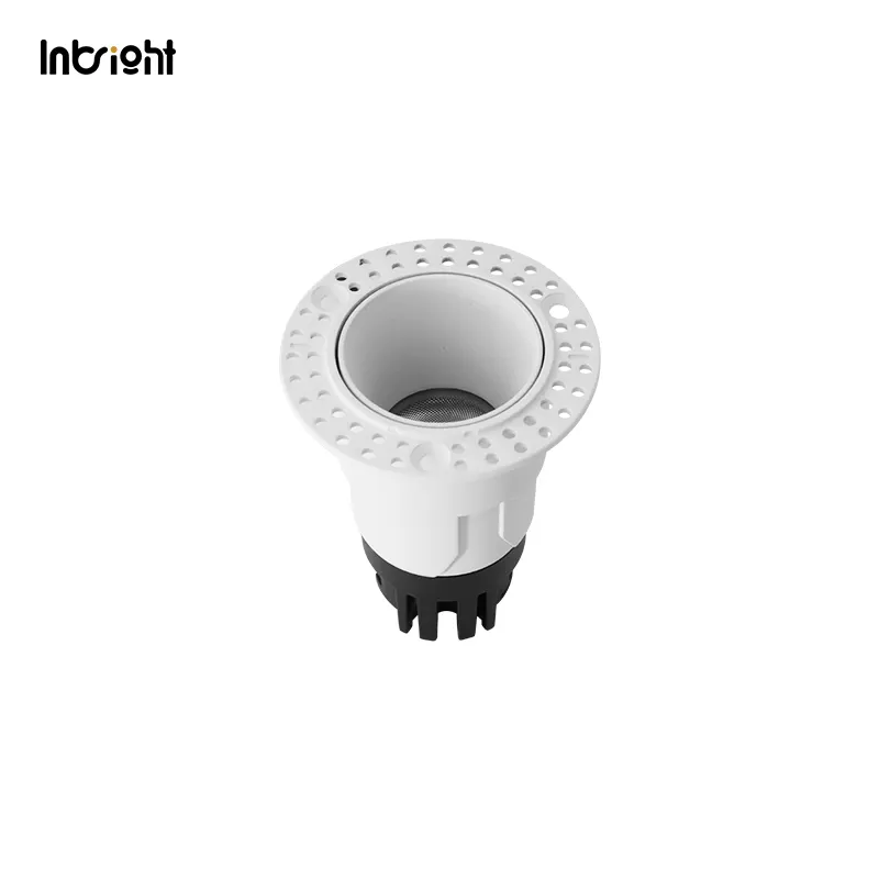 Trimless Dimmable Recessed COB LED Downlight 3-7/10W IP65