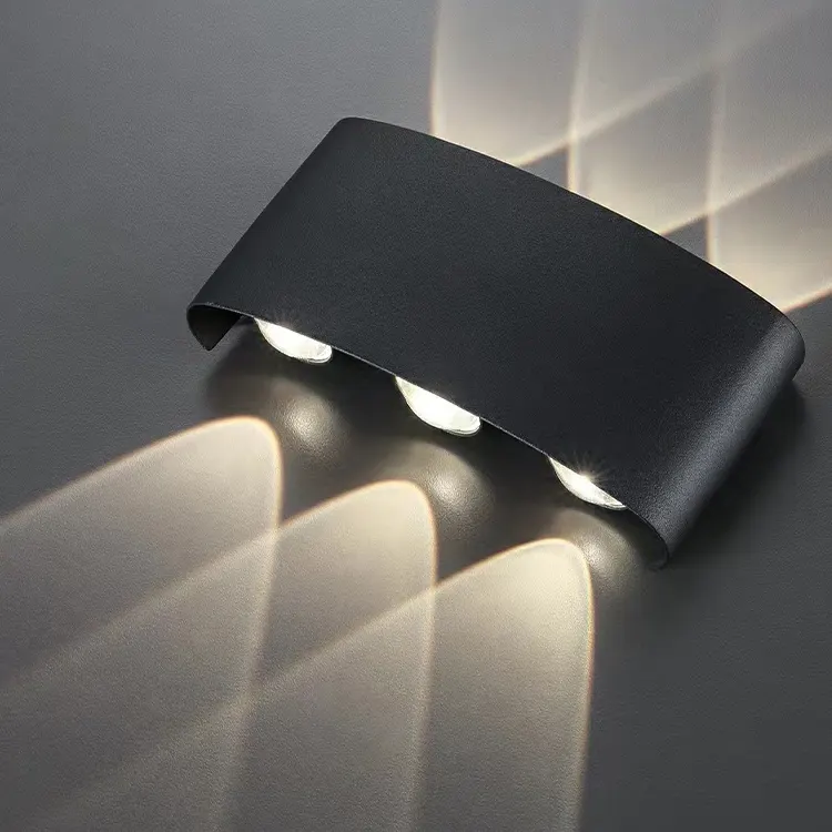 Aluminum LED Wall Light 2-12W IP65 product sample