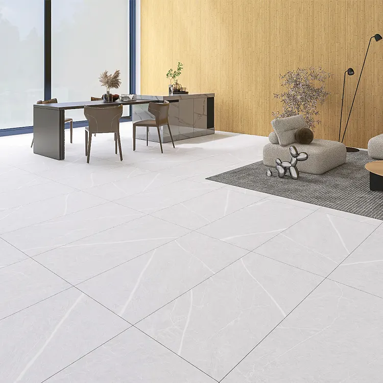 Non-Slip Stone-Look Ceramic Floor Tile 600x1200mm