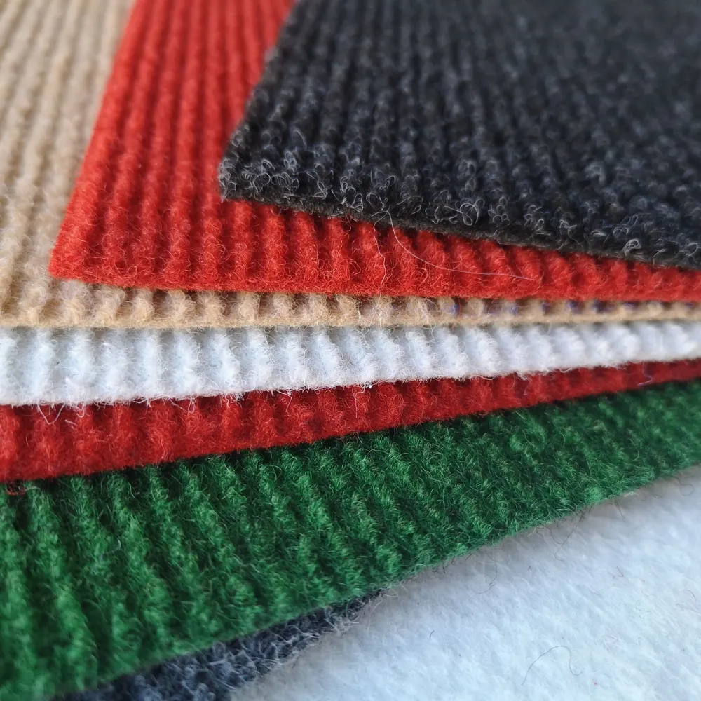 Needle-Punched Red Polyester Exhibition And Event Carpet
