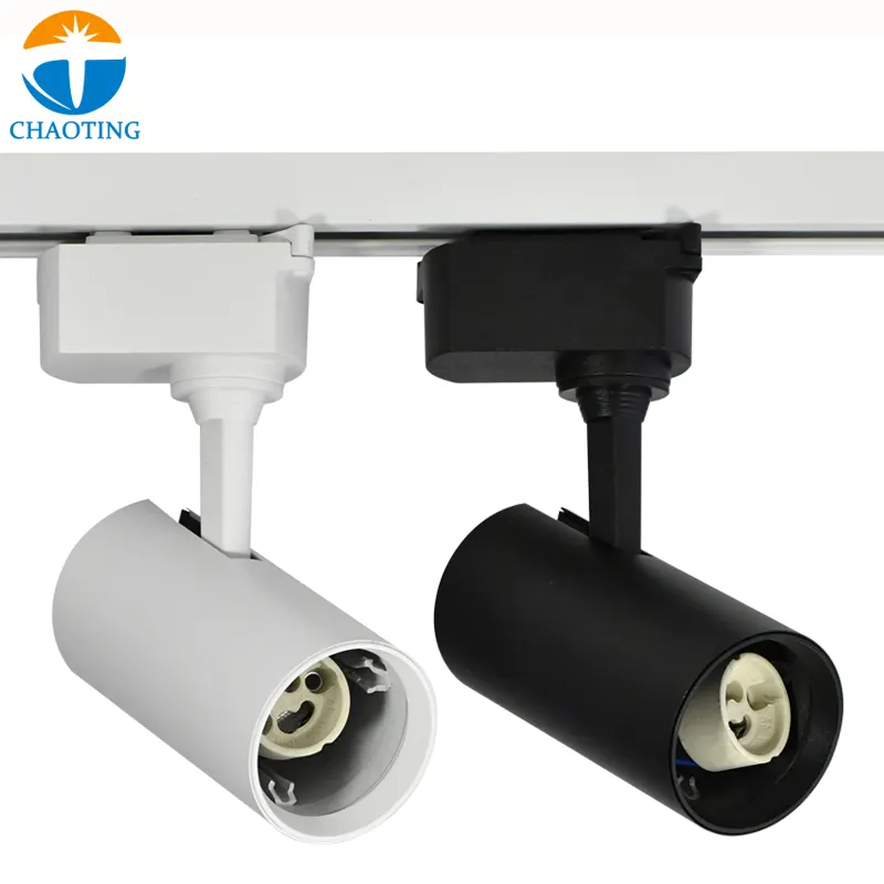 Dimmable Aluminum Track Spotlight Housing GU10