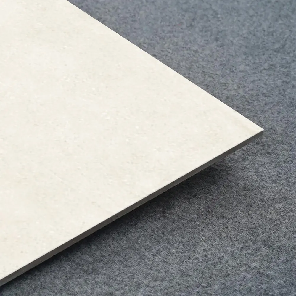 Non-Slip Stone-Look Gray Matte Ceramic Wall And Floor Tile 600x1200mm
