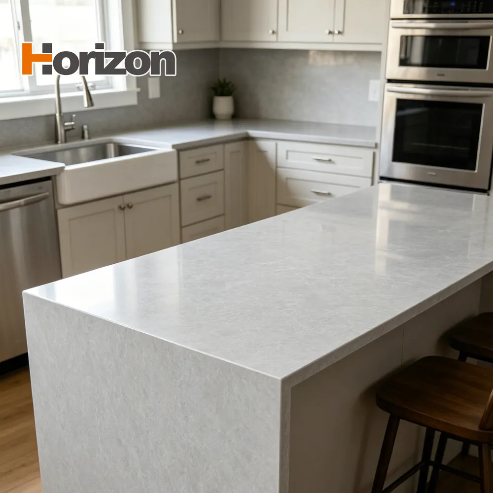 Jade-Look Engineered Quartz Slab 3200x1600mm