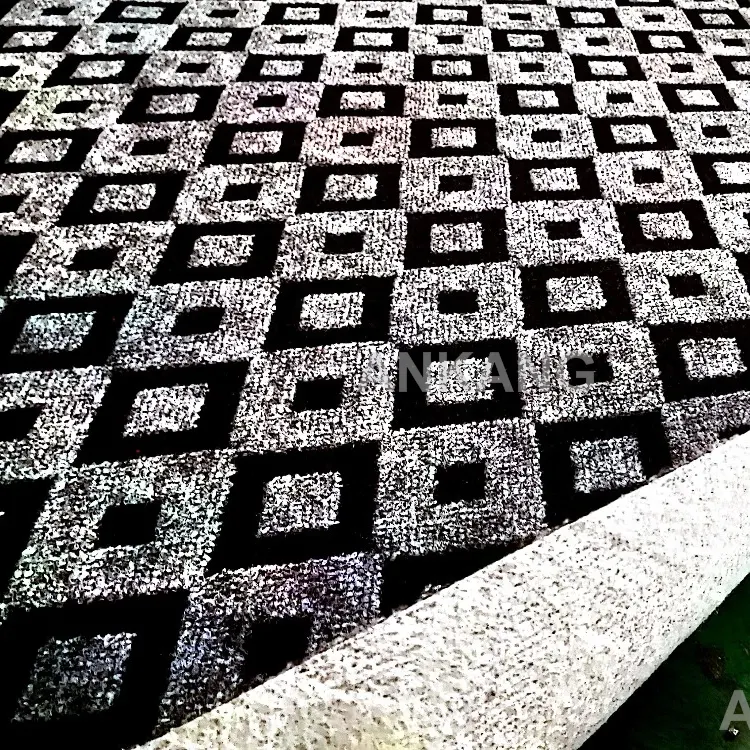 Nonwoven Polyester Area Rug With Latex Backing