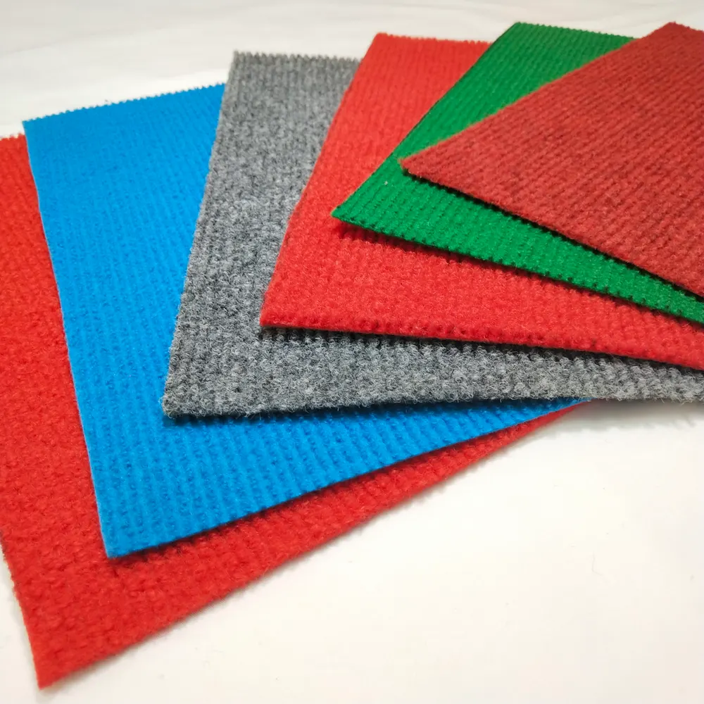 Ribbed Polyester Exhibition And Event Carpet