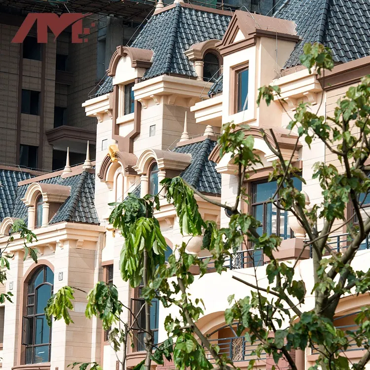 Stone-Coated Clay Roof Tile For Exterior Roofing