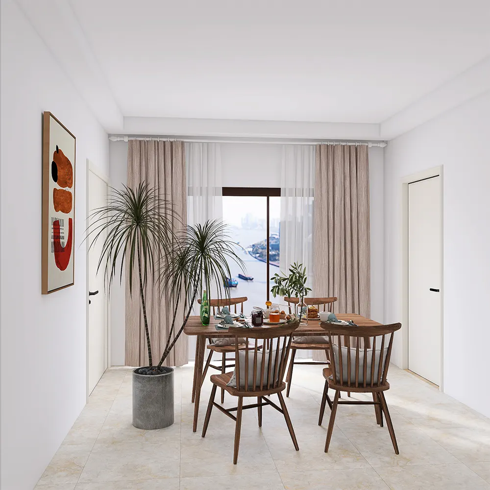 Non-Slip Wood-Look Porcelain Wall and Floor Tile 600x600mm