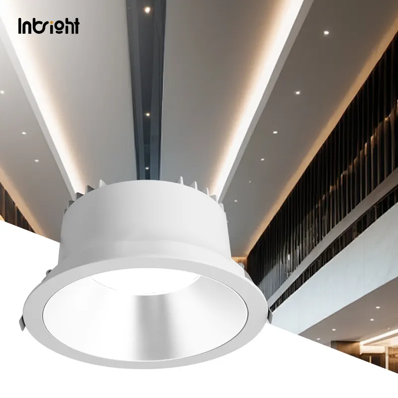 Recessed Aluminum LED Downlight 15-35W