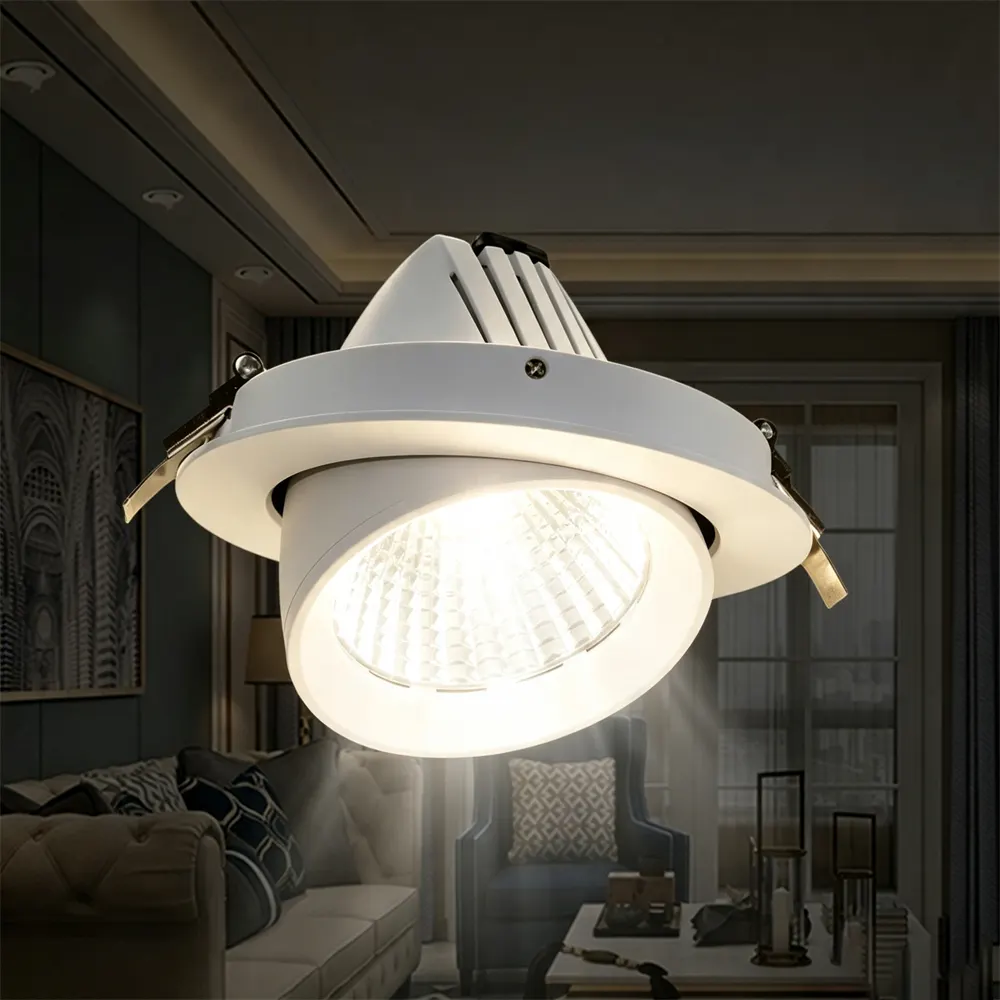 Adjustable Recessed Aluminum LED Downlight