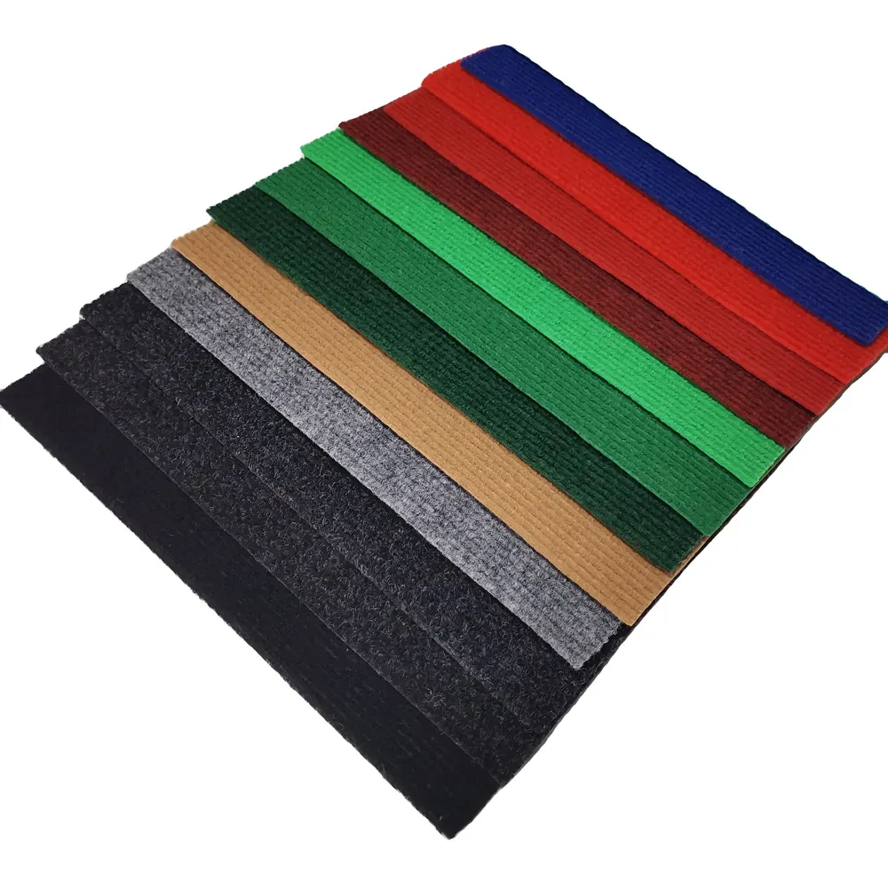 Red/Blue/Green Polyester Carpet Roll 2-6mm Thick